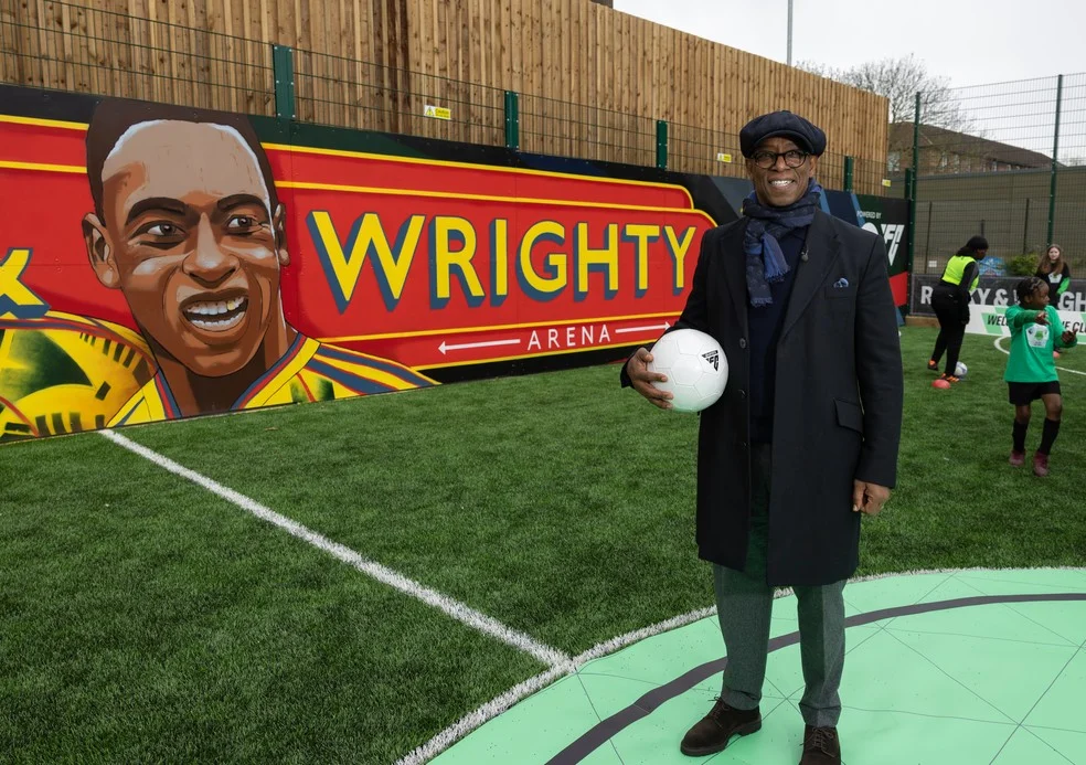 Ian Wright em evento — Copa do Mundo 2026