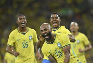 Igor Thiago, convocado para a seleção brasileira, em imagem de perfil