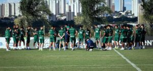 Elenco do Goiás em treino - Goiás Série B