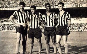 Nilton Santos, Garrincha e Didi — Botafogo em Copas do Mundo