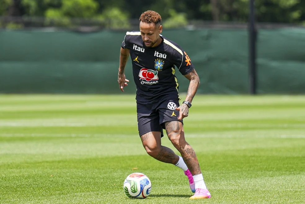 Neymar treinando em Nova Jersey, recuperação e retorno de Neymar