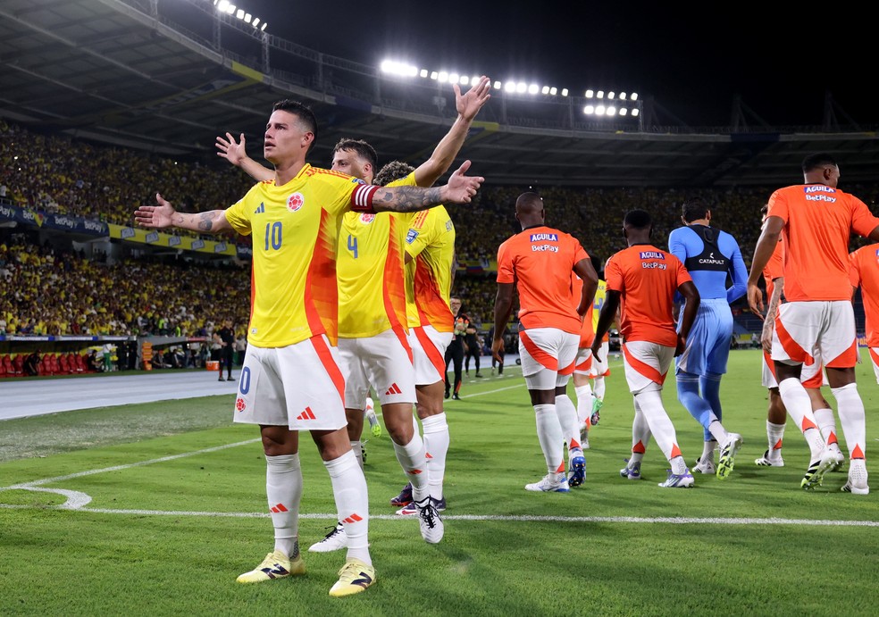 James Rodríguez pela Colômbia nas Eliminatórias e projeção para a Copa do Mundo 2026