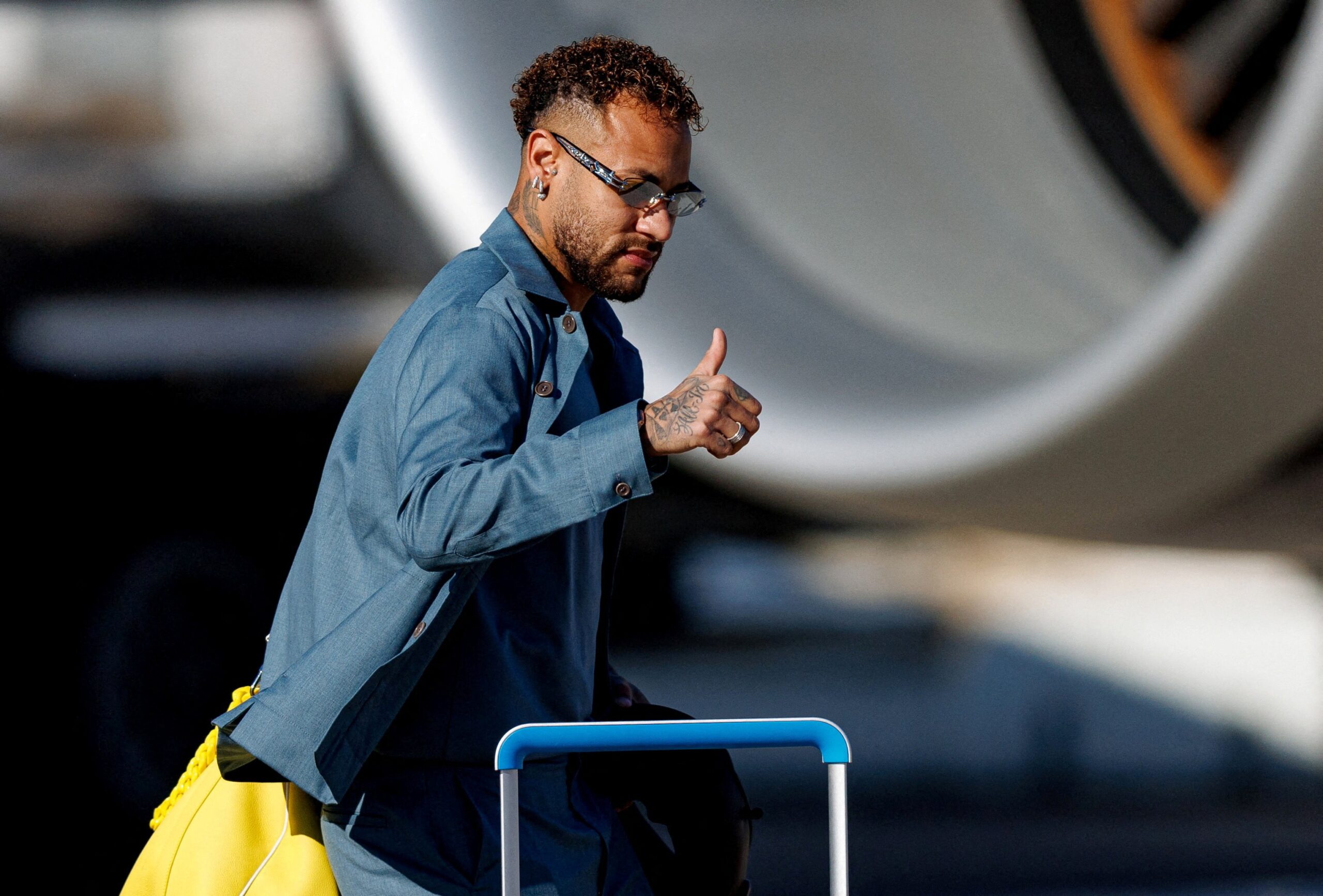 Neymar em treino da seleção brasileira de futebol nos Estados Unidos