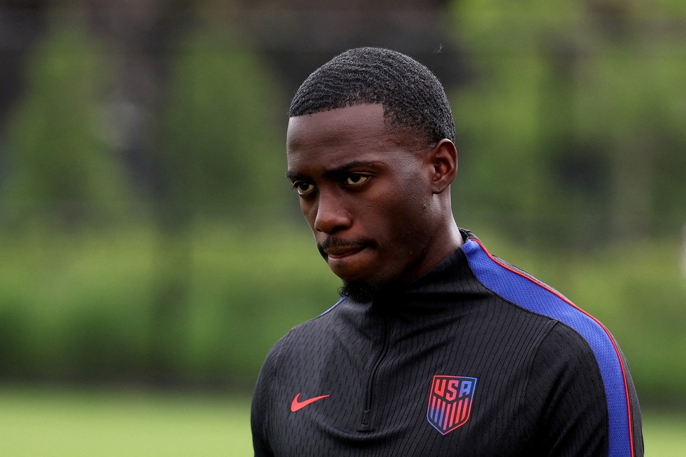 Tim Weah e a rusga ex-jogadores EUA nos bastidores