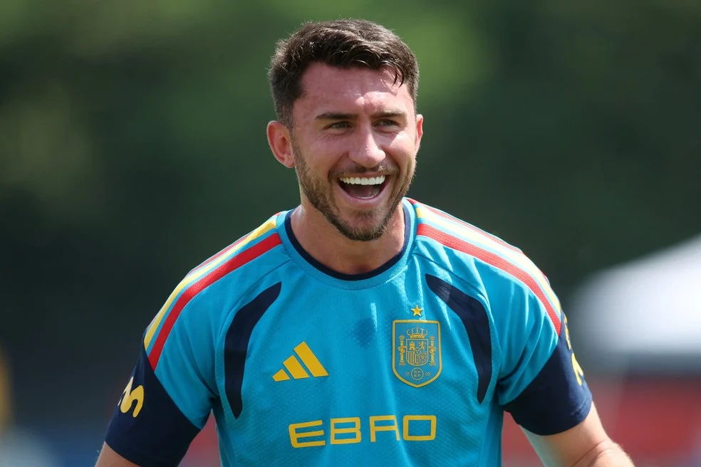 Aymeric Laporte em Chattanooga, cidade-base da Espanha