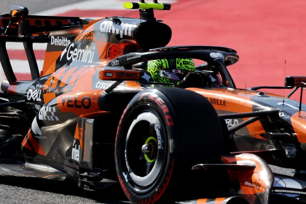 Lando Norris lidera GP de Barcelona no TL2
