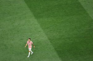 Lesão de Pulisic em campo — Pulisic, atacante dos EUA