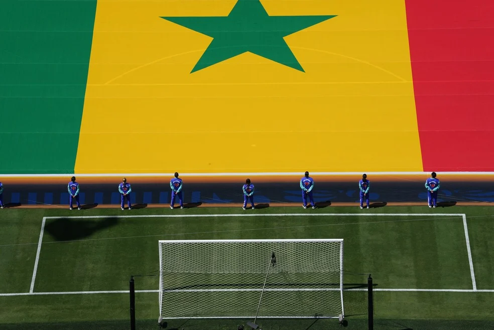 Seleção de Senegal em campo — Crise Senegal