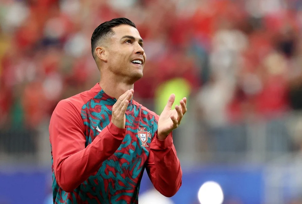 Cristiano Ronaldo antes de jogo — Copa do Mundo hoje