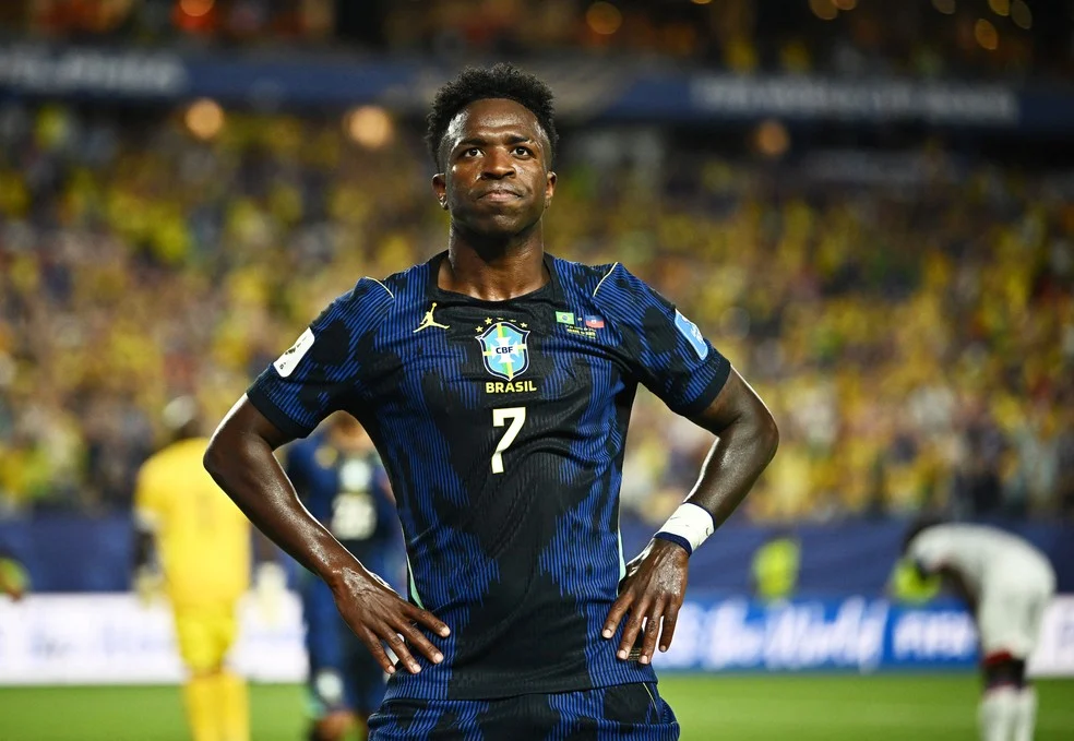 Vini Jr em ação contra o Haiti — Copa do Mundo