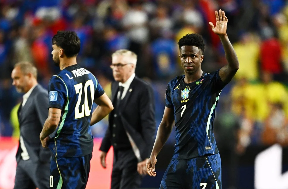 formação na base: Vini Jr. e Paquetá na Seleção