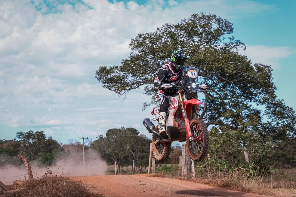 Bruno Crivilin no Rally Jalapão durante a 1ª etapa