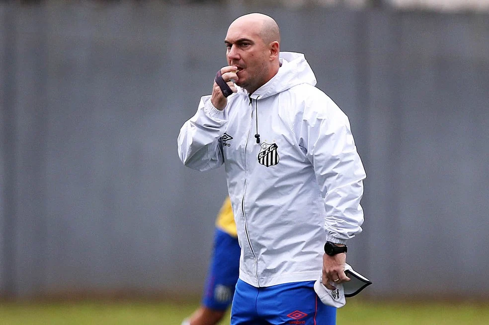 Márcio Zanardi em passagem pelo Santos