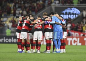 Jogadores do Flamengo no Ninho — calendário do Flamengo