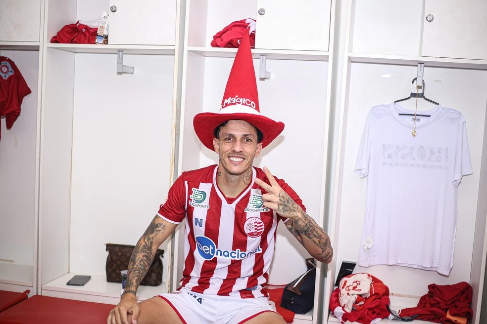 Jean Carlos na primeira passagem pelo Náutico
