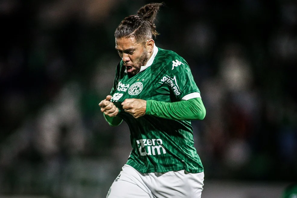 Diego Torres no Guarani em ação