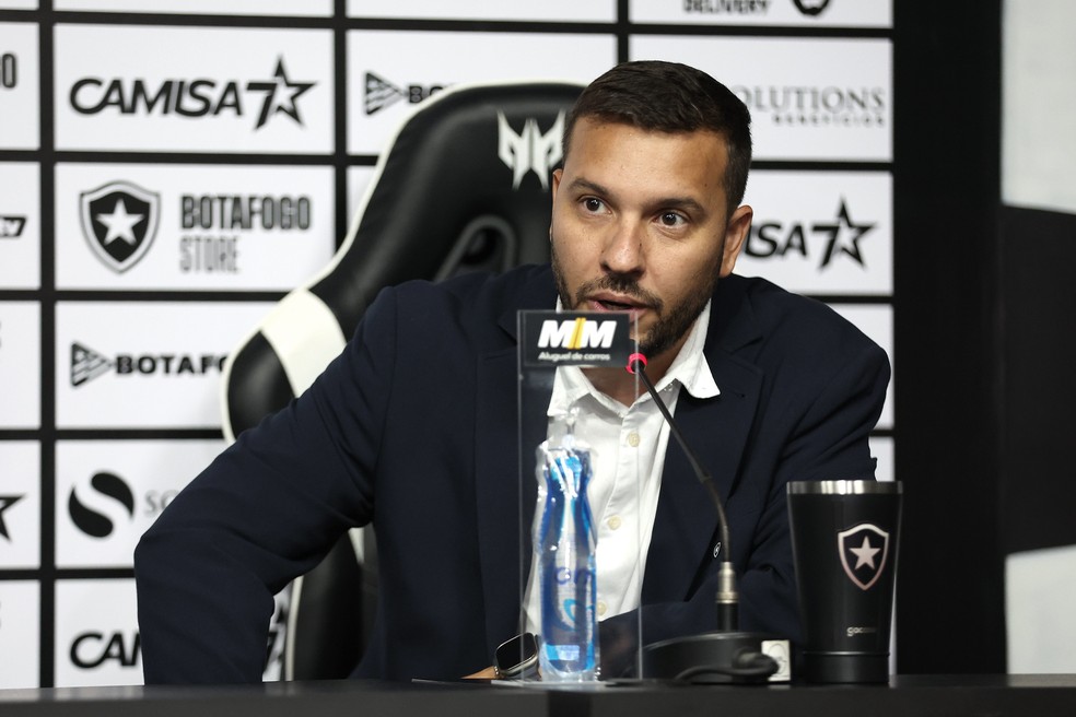 Alessandro Brito Crystal Palace — Alessandro Brito durante passagem pelo Botafogo