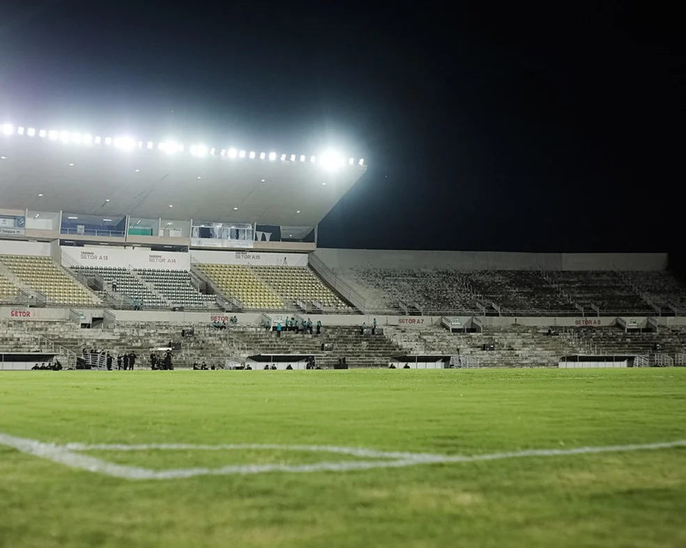 Botafogo-PB confirma partida - Estádio Almeidão