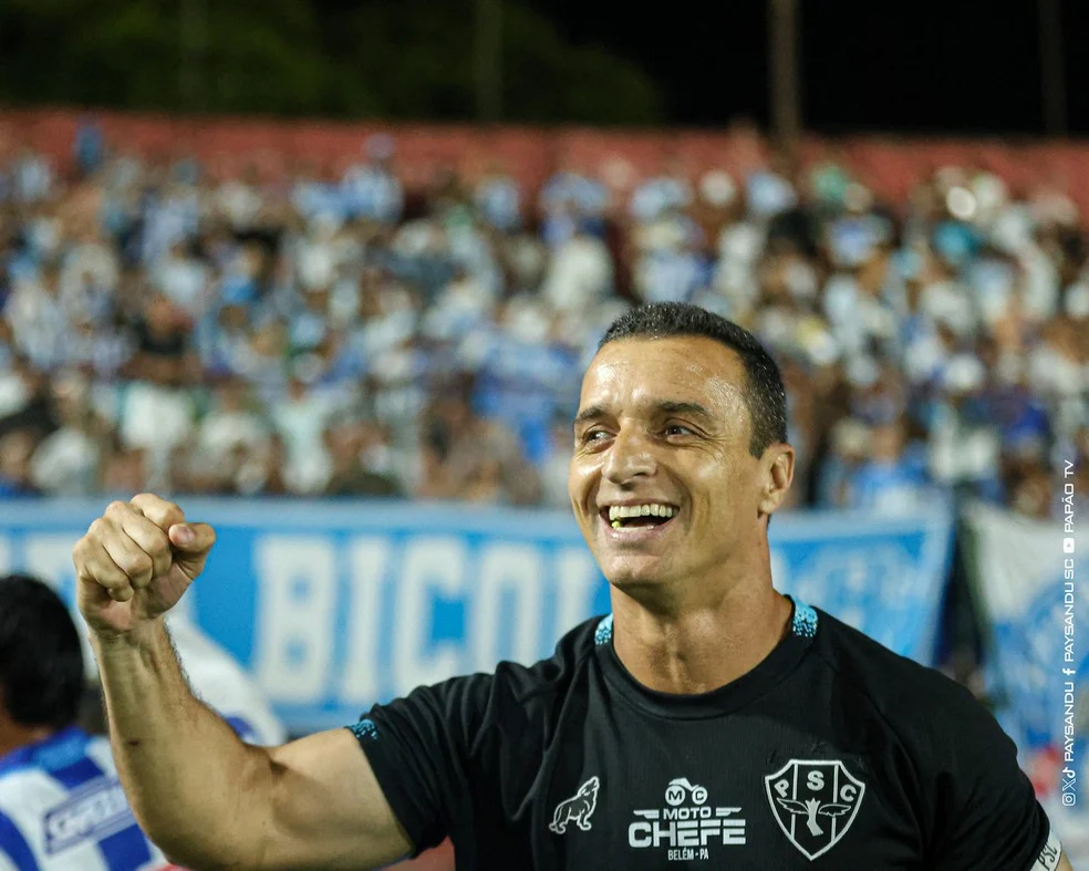 Júnior Rocha celebra volume ofensivo do Paysandu