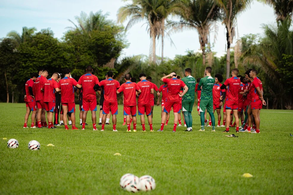 Treino do Imperatriz antes do jogo decisivo — Imperatriz Série D