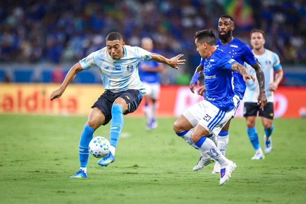 Jogadores do Grêmio em preparação para Grêmio amistosos