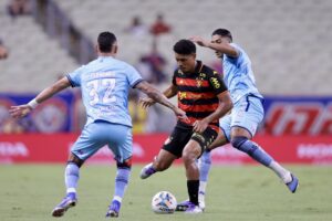 Pedro Martins durante Sport x Fortaleza