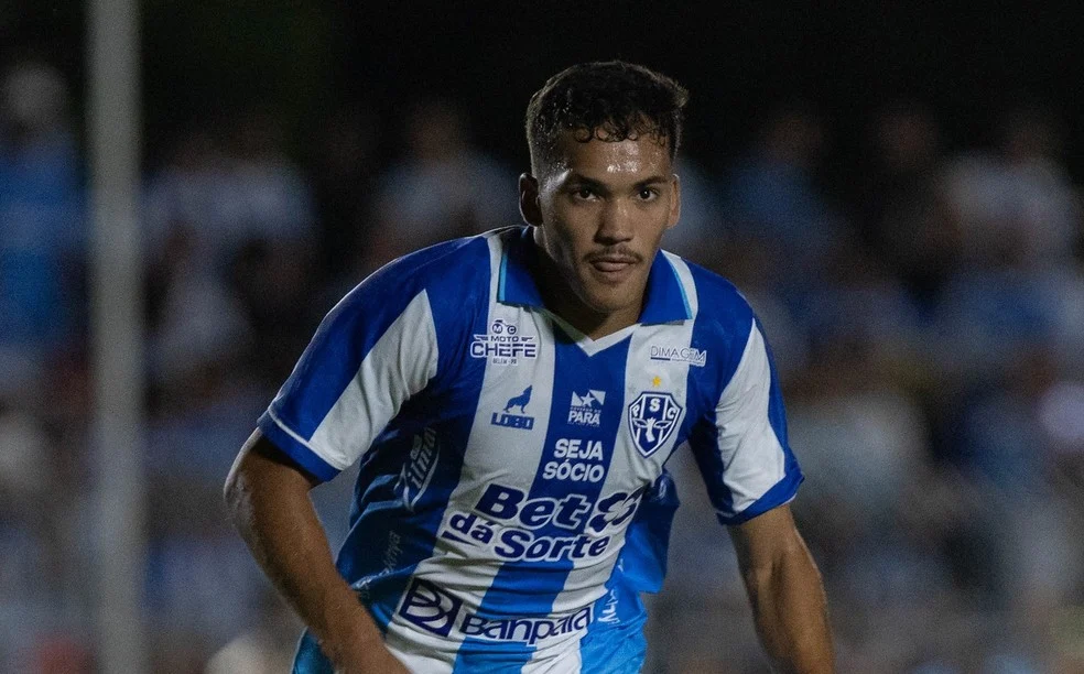Juninho em ação pelo Paysandu Série C