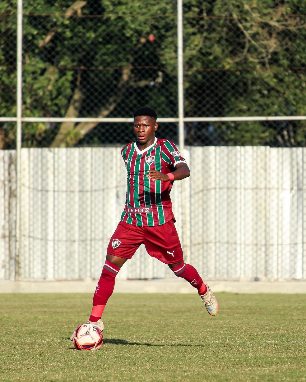 Madiba no Fluminense em ação no sub-20