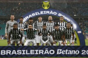 Jogadores do Botafogo durante intertemporada na Rússia