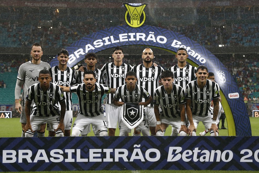Jogadores do Botafogo em campo — melhor do Botafogo em votação