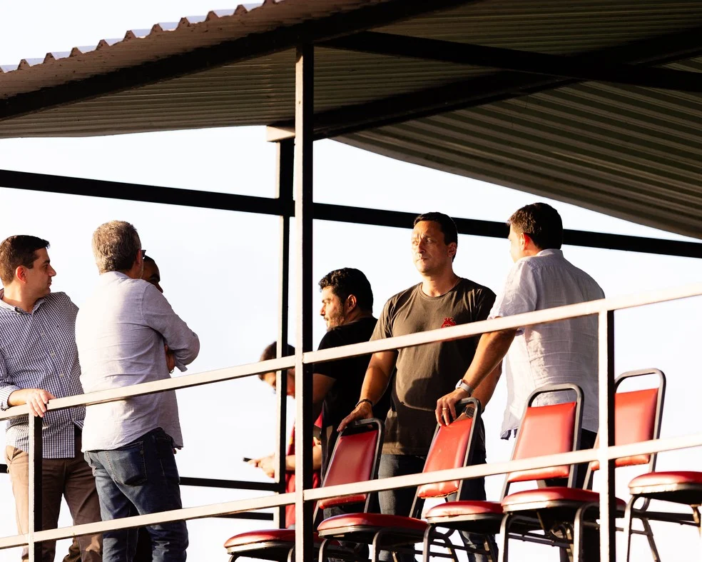 Direção de futebol do Sport reunida