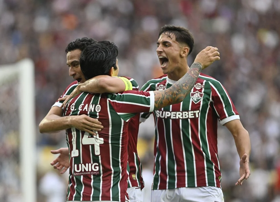 Facundo Bernal do Fluminense em ação