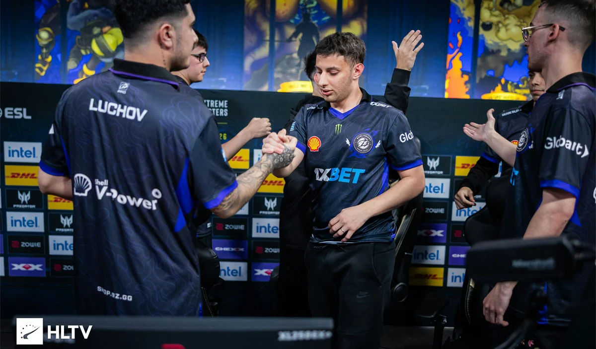 9z Stage 3: jogadores da 9z comemoram classificação no IEM Cologne Major 2026