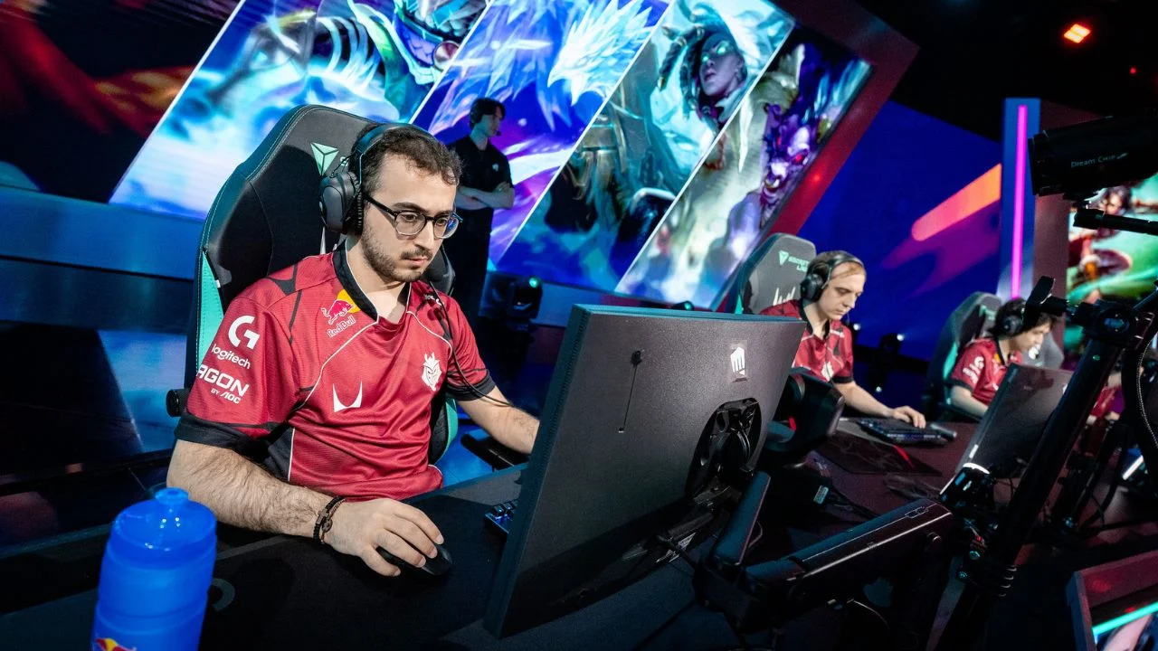 SkewMond LEC 2026 em ação com a camisa da G2 Esports