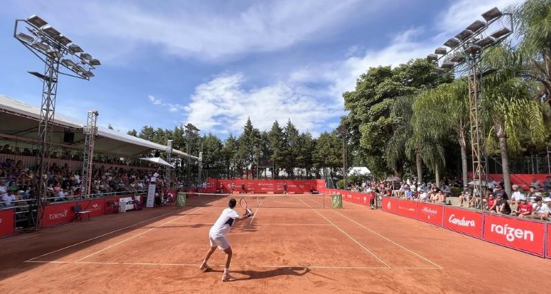 Quadra em Piracicaba durante o ATP Challenger Piracicaba