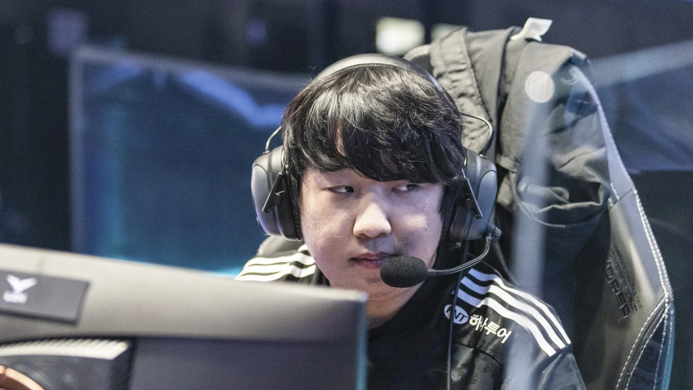 Khan seleção Coreia em ação durante carreira como top laner