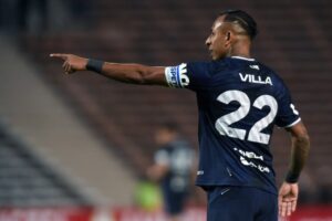 Sebastian Villa em Independiente Rivadavia x Bolívar