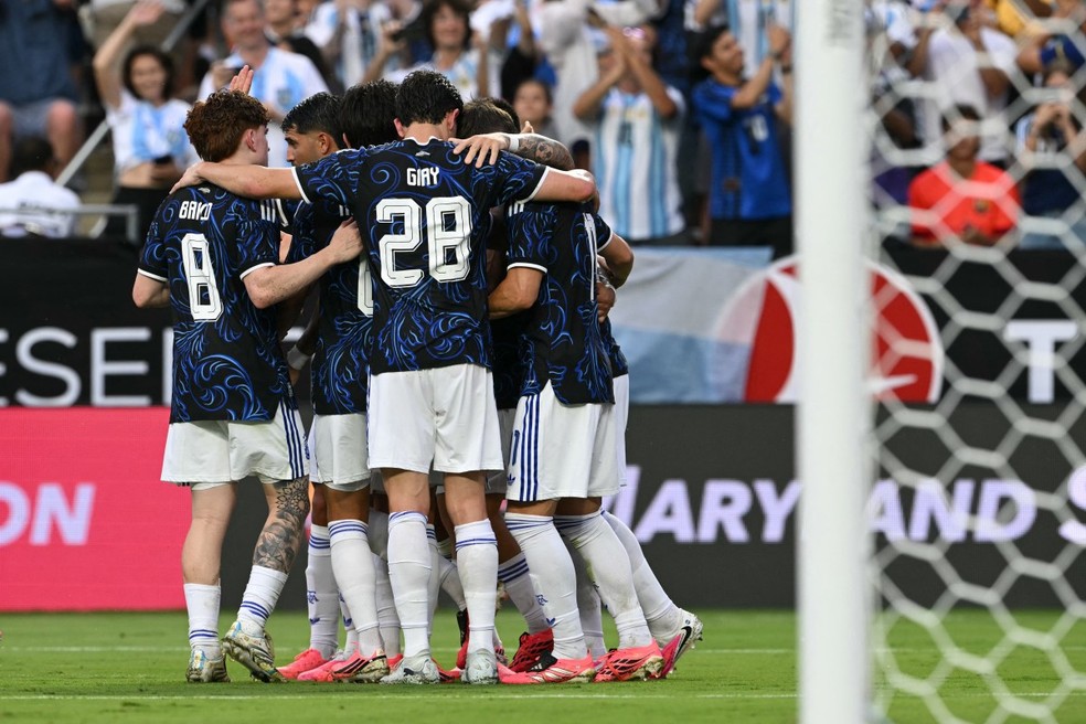 Argentina x Islândia em amistoso, preparação para a Copa