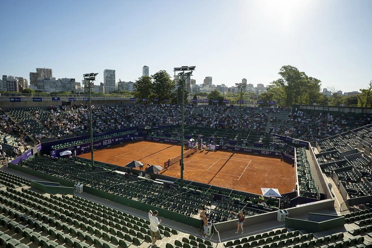 Quadra de saibro do ATP Buenos Aires