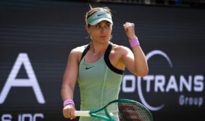Badosa derruba Gauff: Paula Badosa vibra em Berlim
