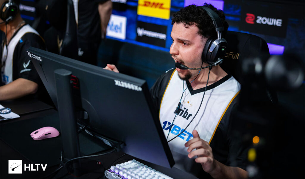 Equipe MIBR comemorando vitória no IEM Cologne Major 2026