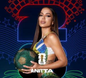 Anitta no show de abertura da Copa em Los Angeles