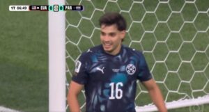 Gol contra Bobadilla em jogo da Copa do Mundo