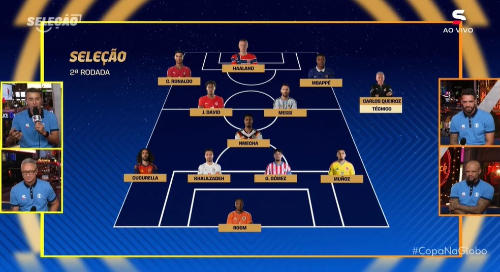 Time da 2ª rodada em destaque