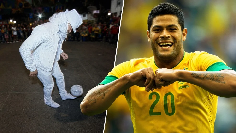 Hulk em Campina Grande disfarçado dançando quadrilha