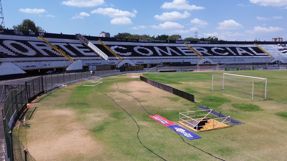 Fan Fest do Comercial no Estádio Palma Travassos, em Ribeirão Preto