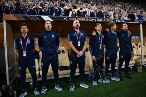 Seleção argentina na Copa do Mundo 2022 com comissão técnica