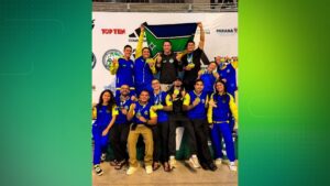delegação amapaense kickboxing no pódio em Curitiba