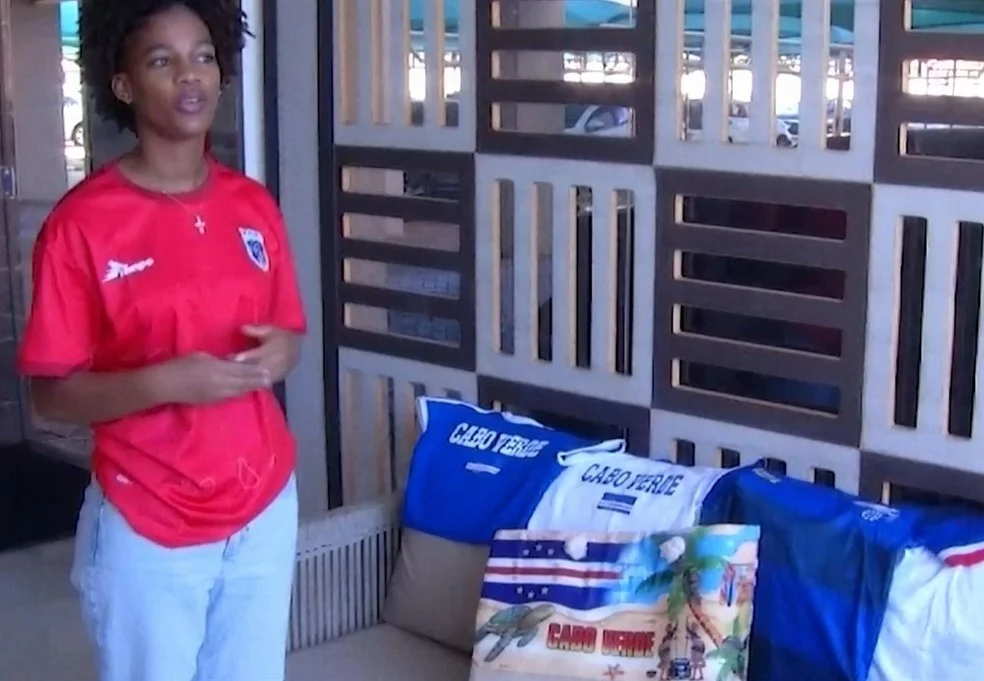 Maira Robalo torce por Cabo Verde na Copa