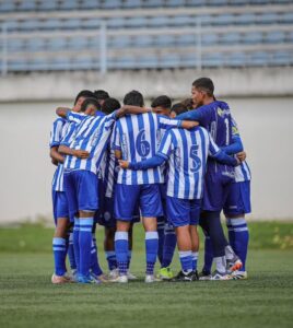 Jogadores do CSA em formação no Alagoano Sub-17